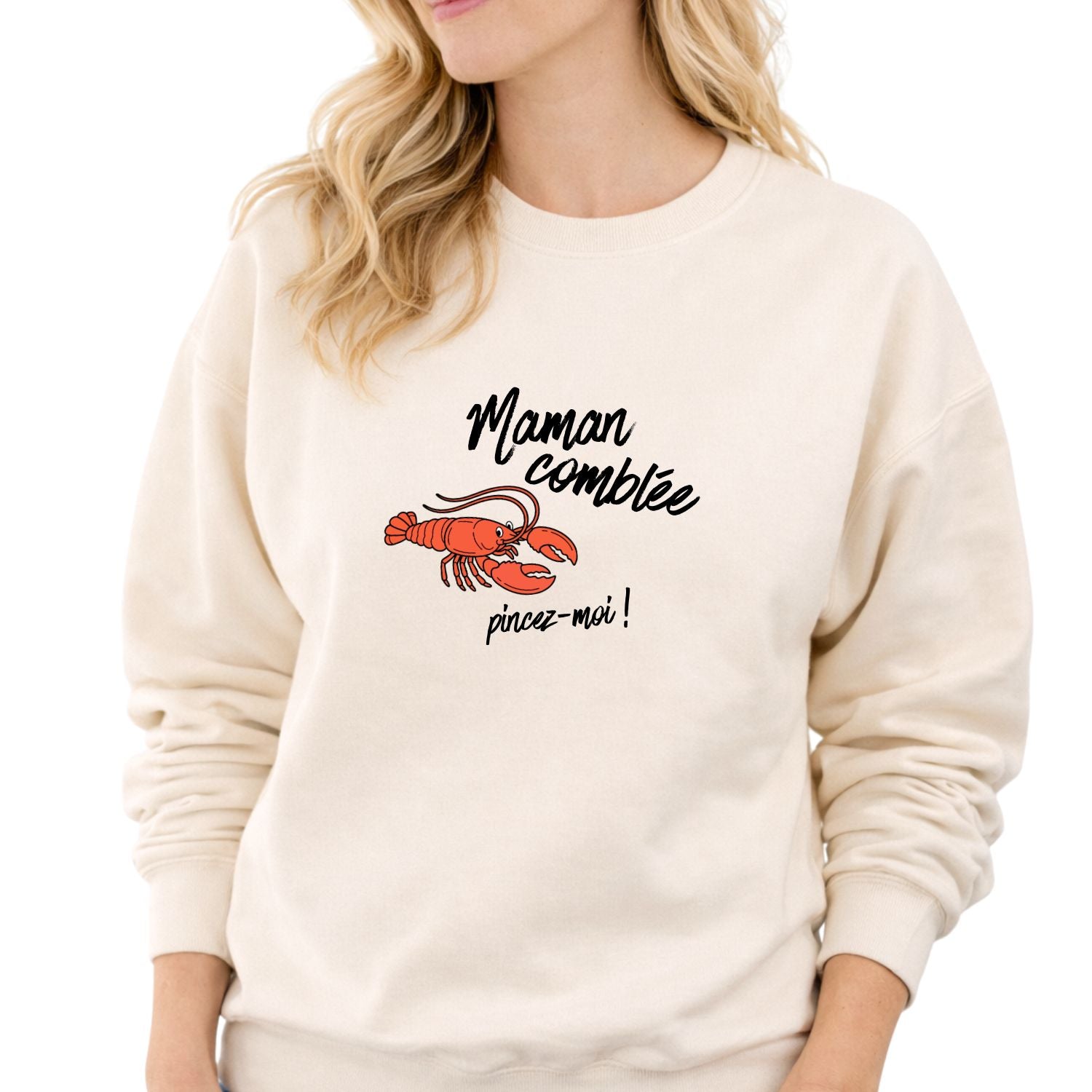 Crewneck pour femmes-Pincez-moi