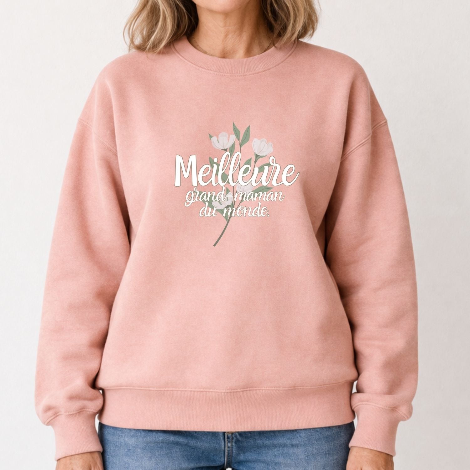Crewneck pour femmes-Meilleure Grand-maman