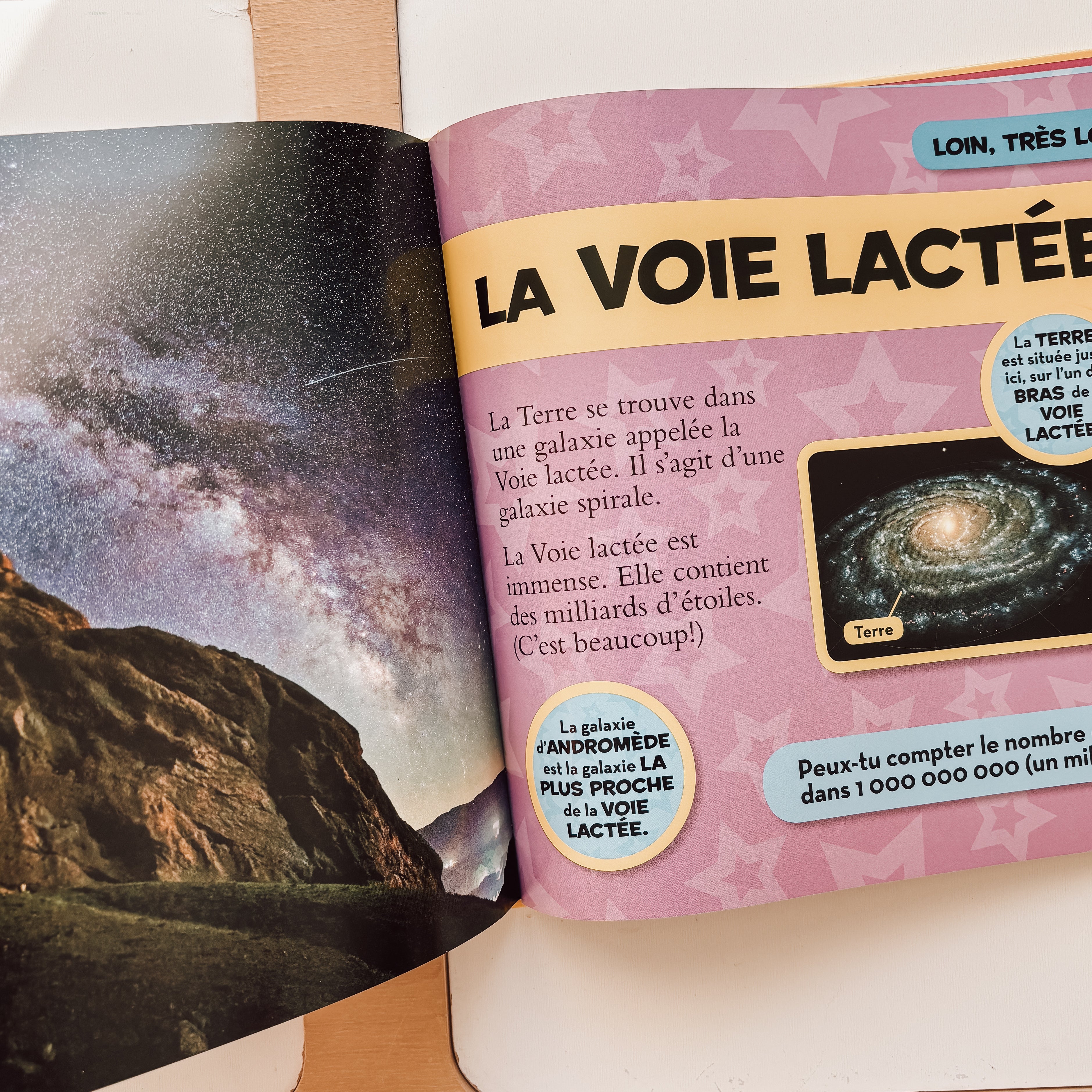 Livre d'histoire - Mon grand livre de l'espace