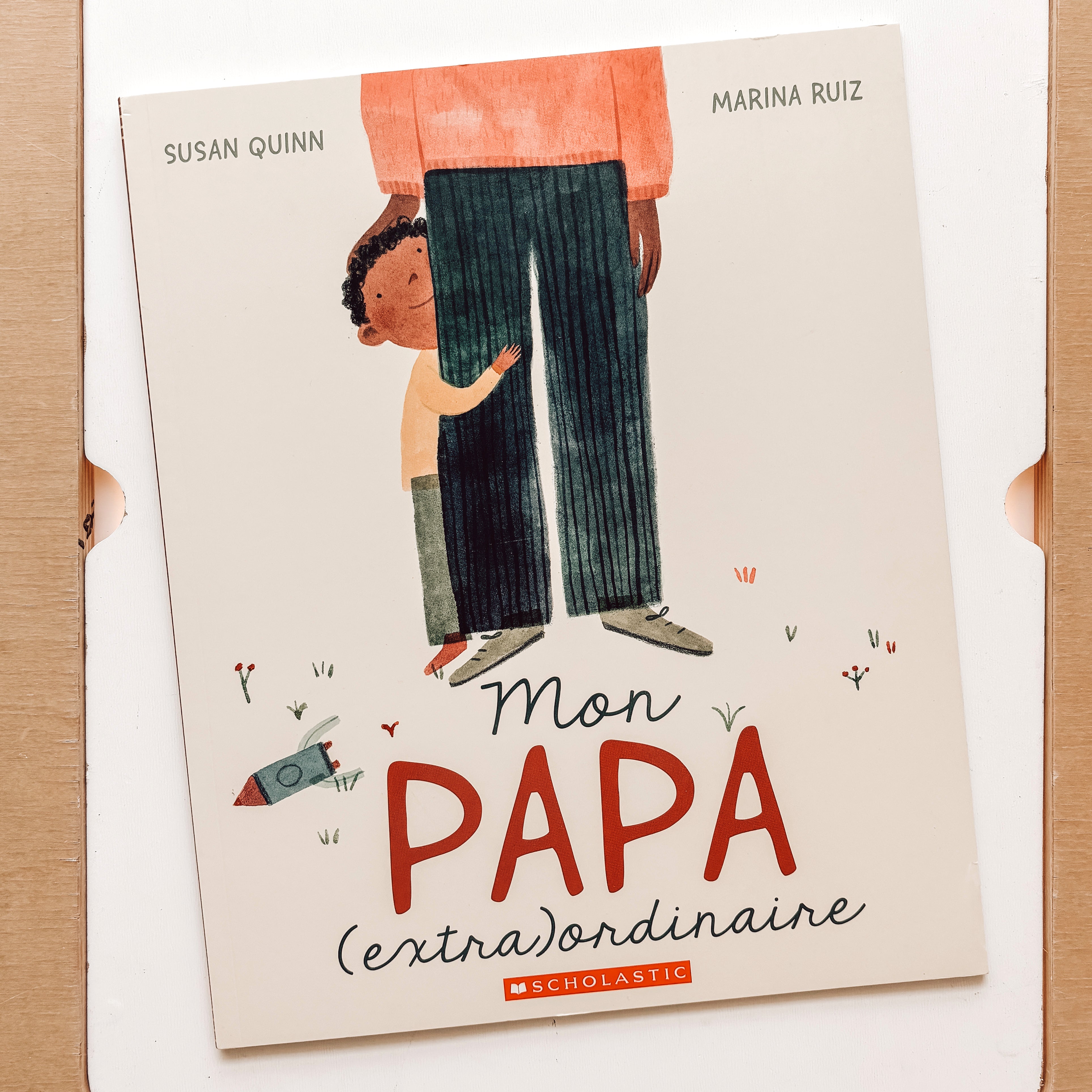 Livre d'histoire - Mon papa (extra)ordinaire