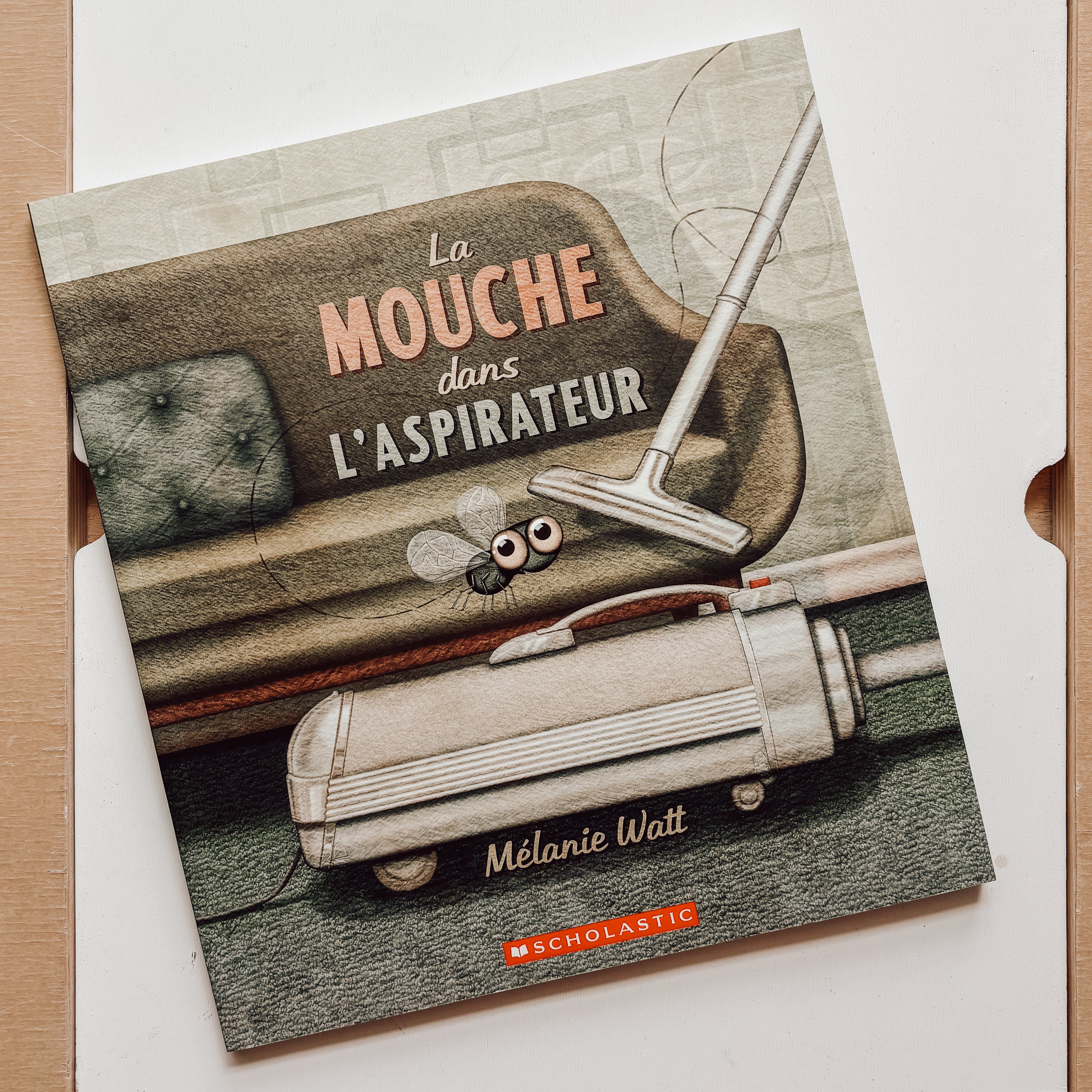 Livre d'histoire - La mouche dans l'aspirateur