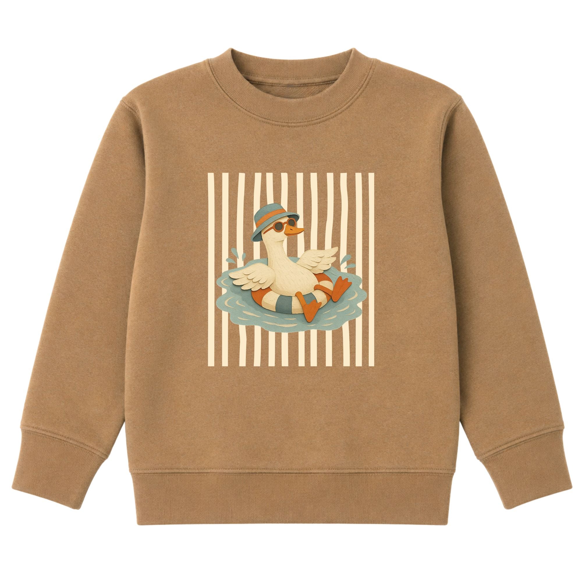 Crewneck enfants-Oie en vacances