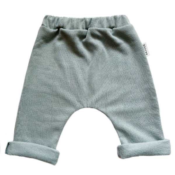 Fleece Trousers for babies and children-Mint
