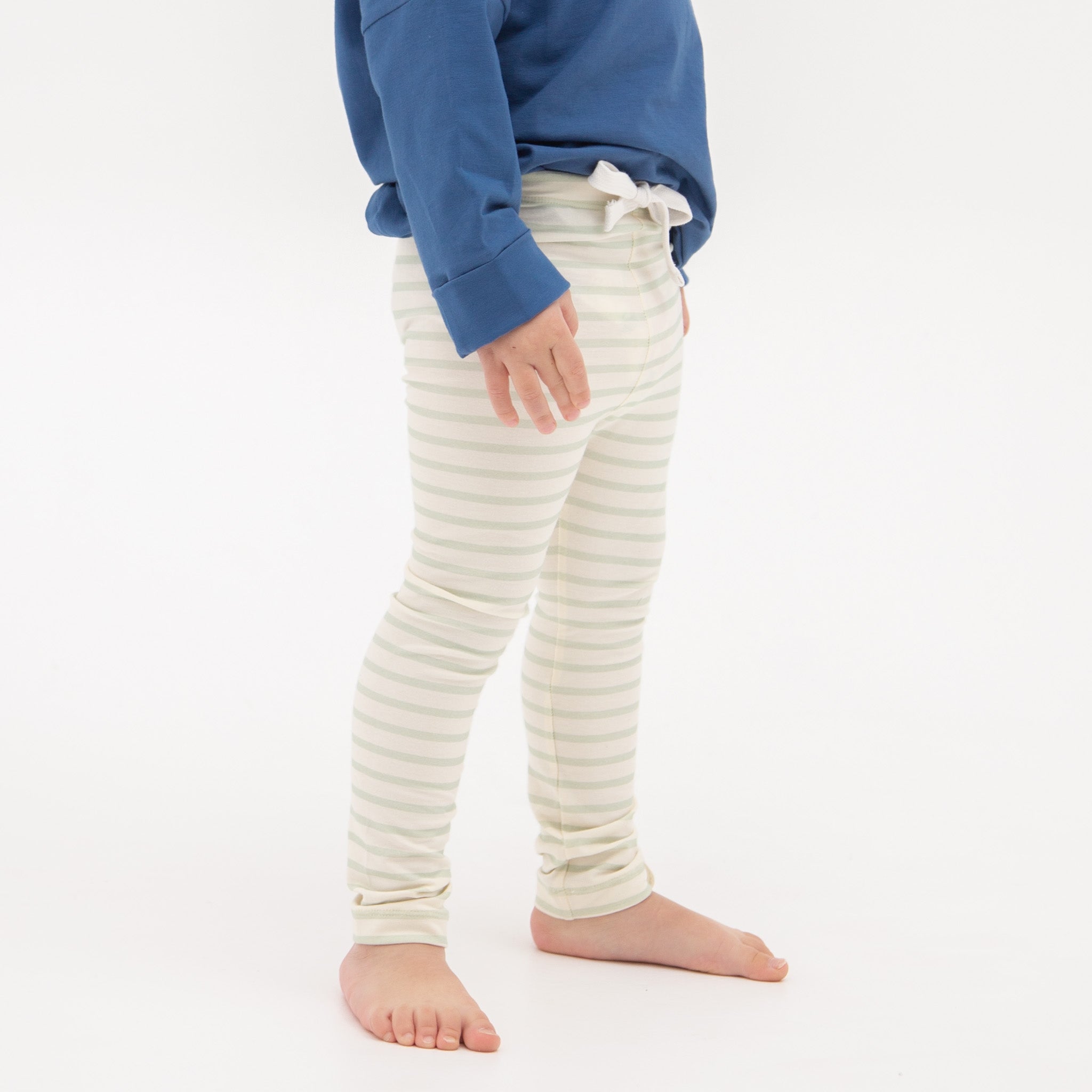 Pantalon legging bébés et enfants-Ligné