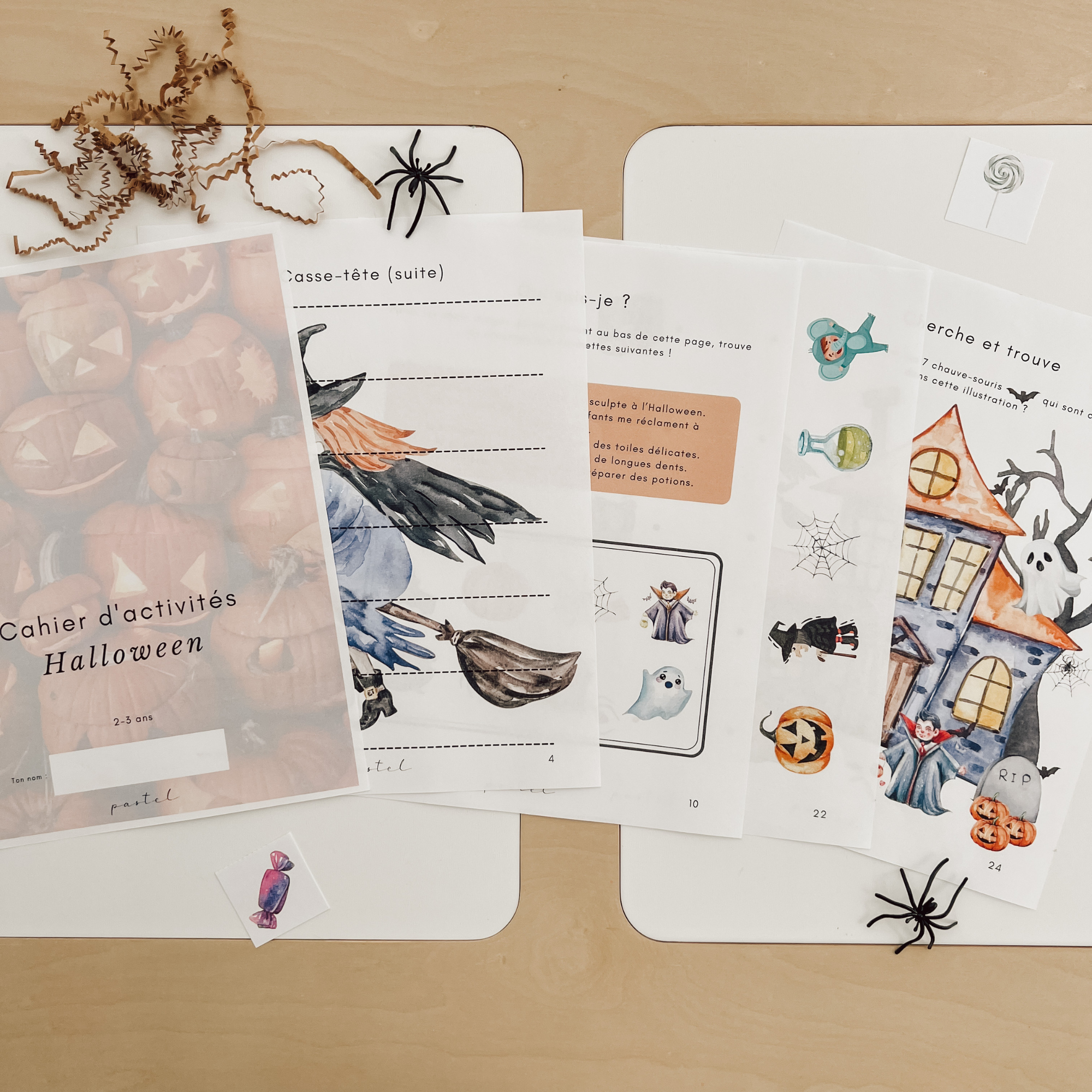 Cahier d'activités à télécharger - Halloween