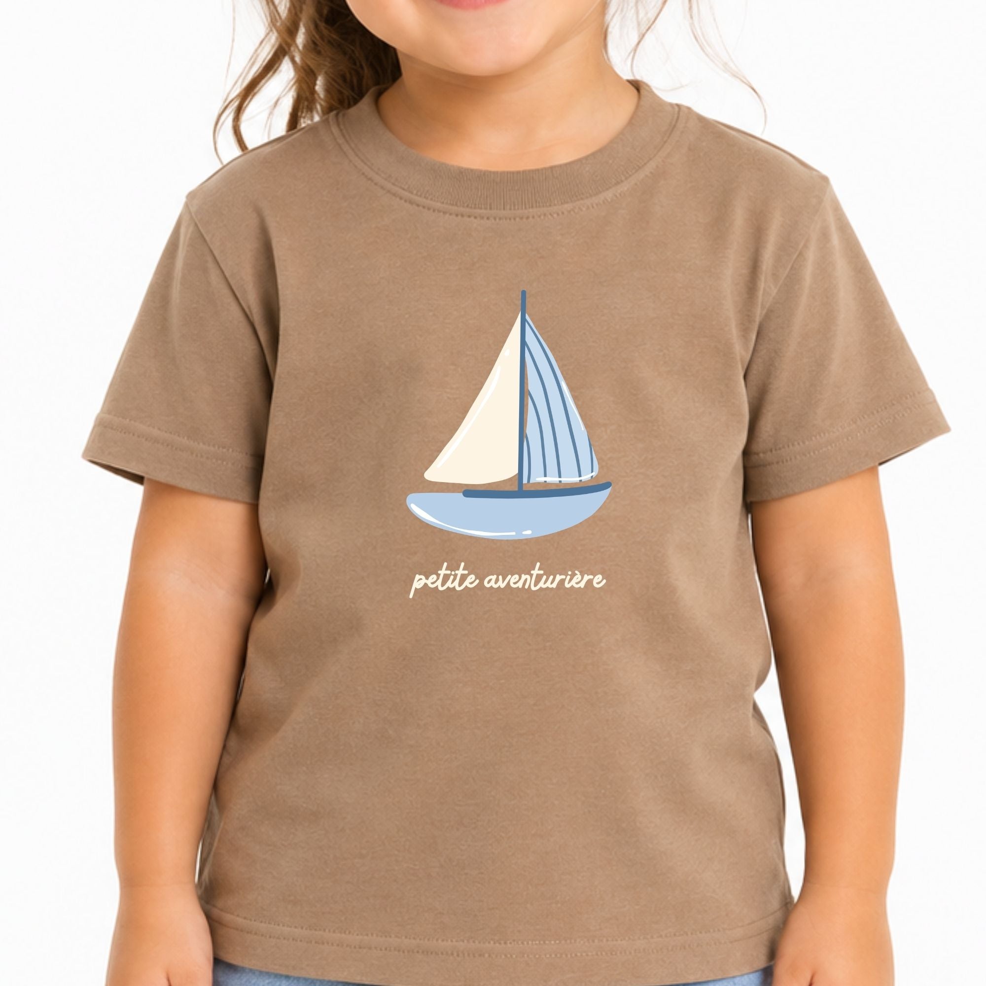 T-shirt bébés et enfants- Petite aventurière