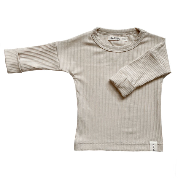 Grow With me Babies and Children Bamboo Sweater - Sand