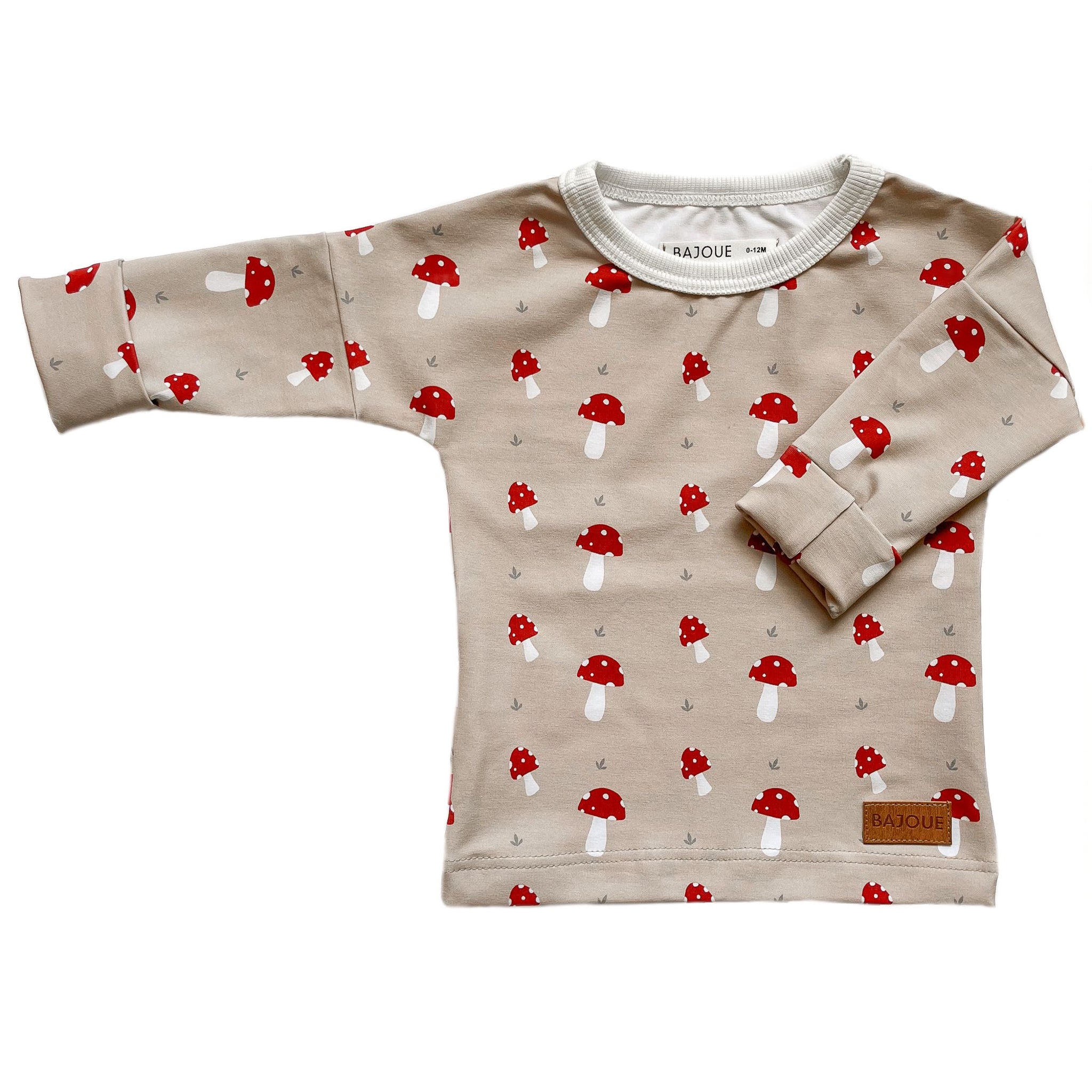 Grow With Me Babies and Children Sweater - Mushroom