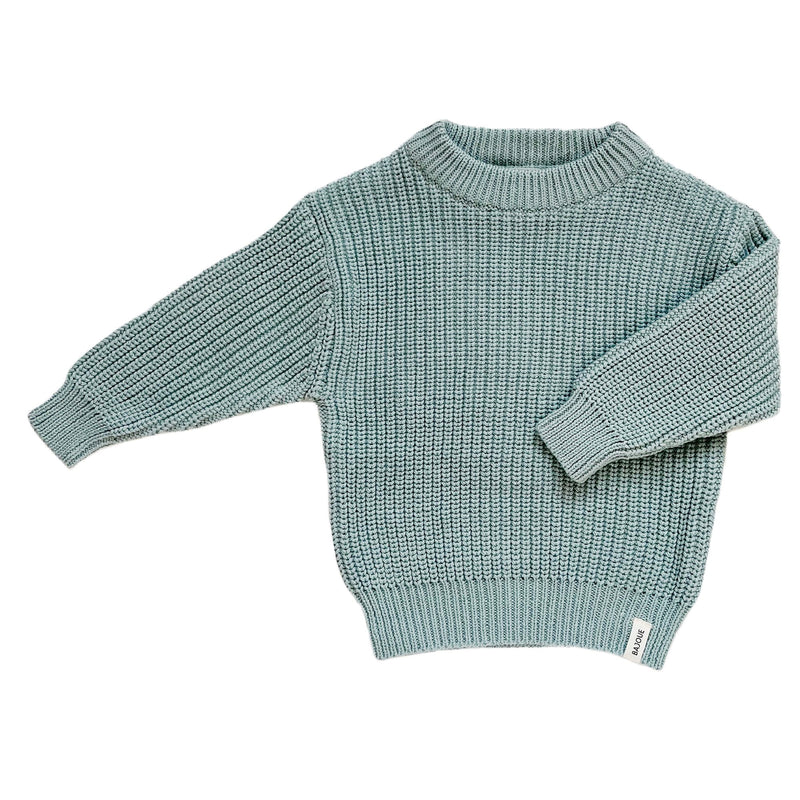 Women Knit Sweater - Mint