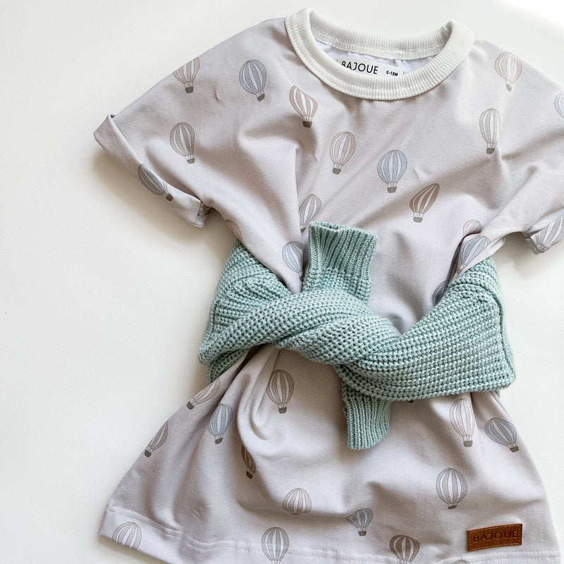 Organic Cotton Dress for babies and children-Traveler