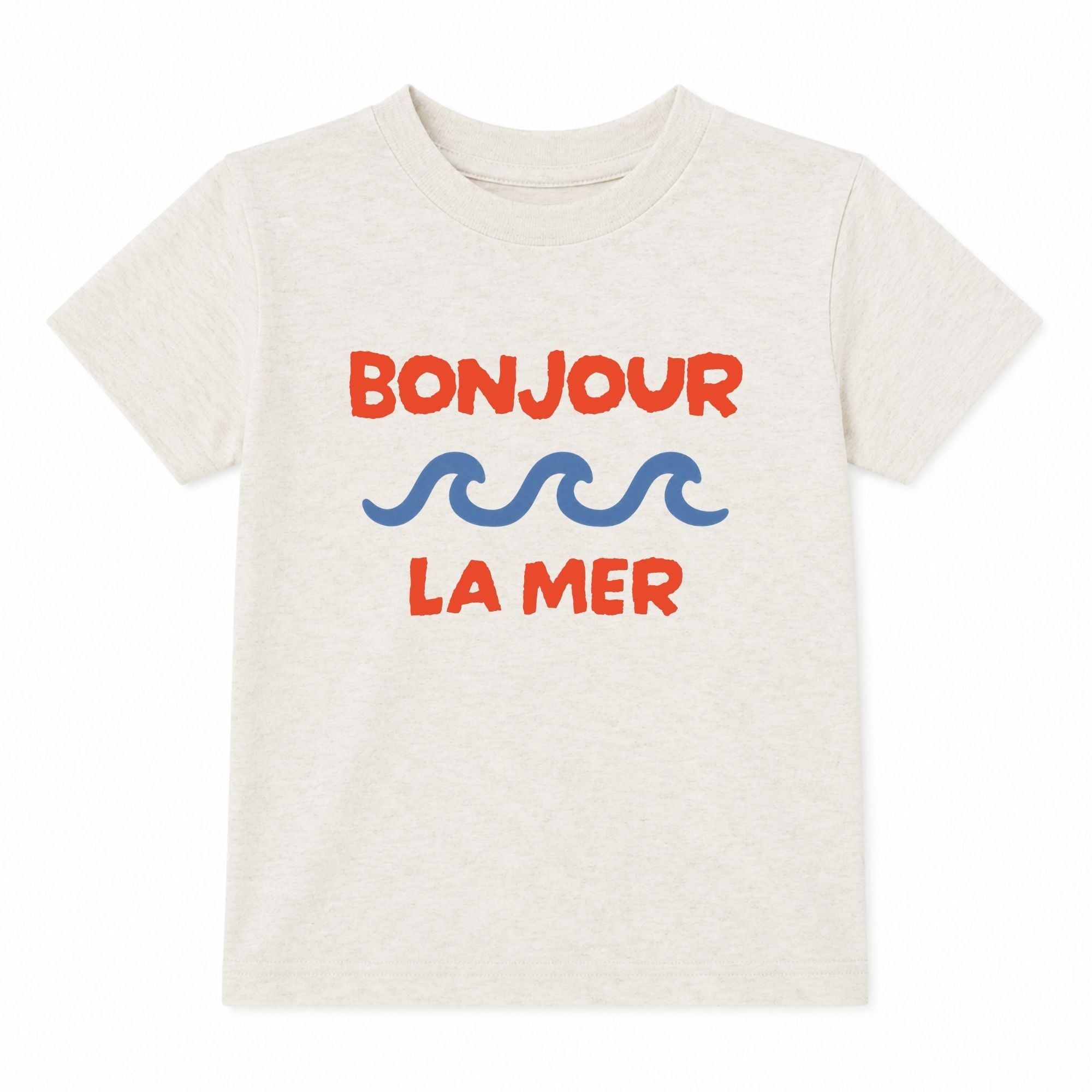 T-shirt bébés et enfants- Bonjour la mer