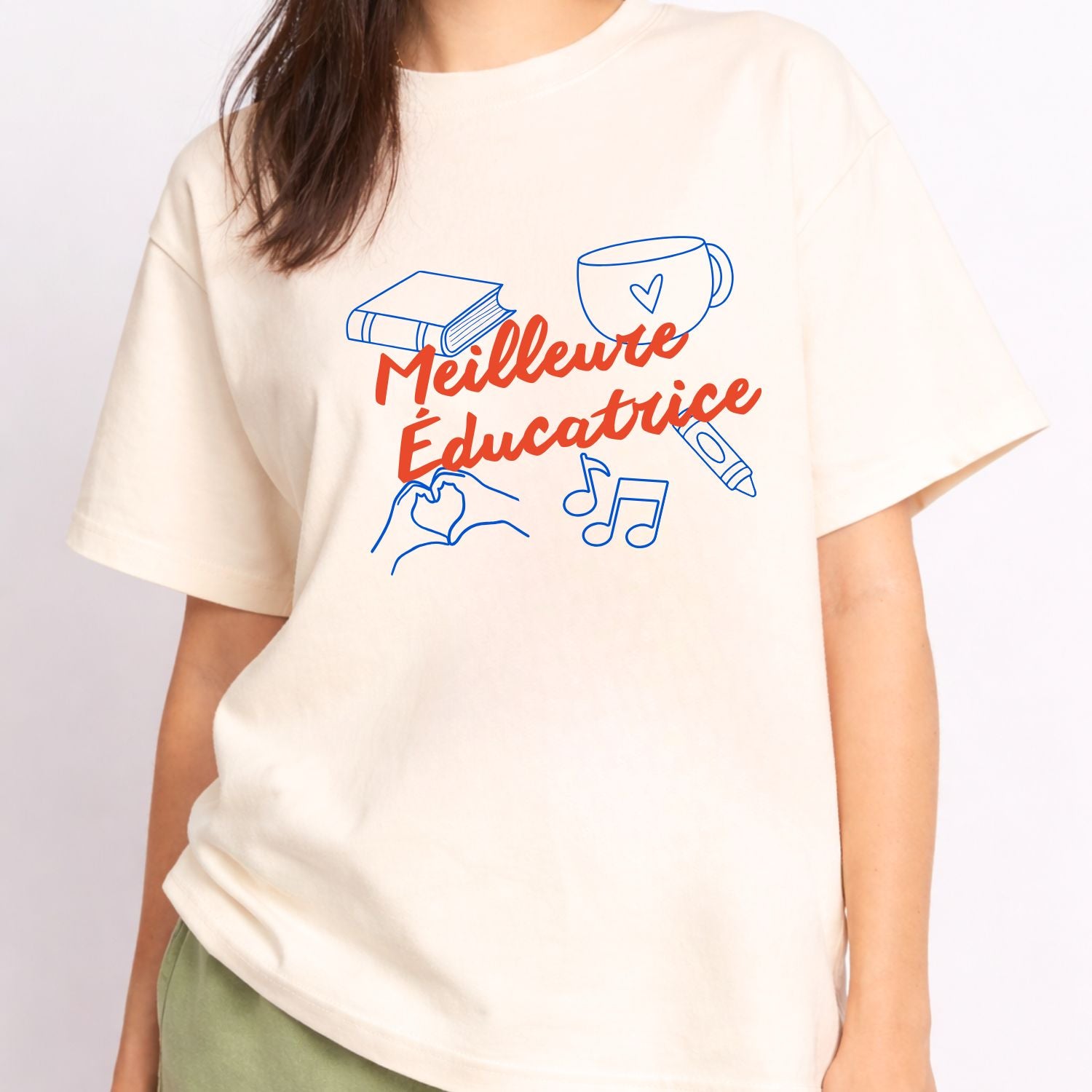T-shirt pour femmes-Meilleure éducatrice