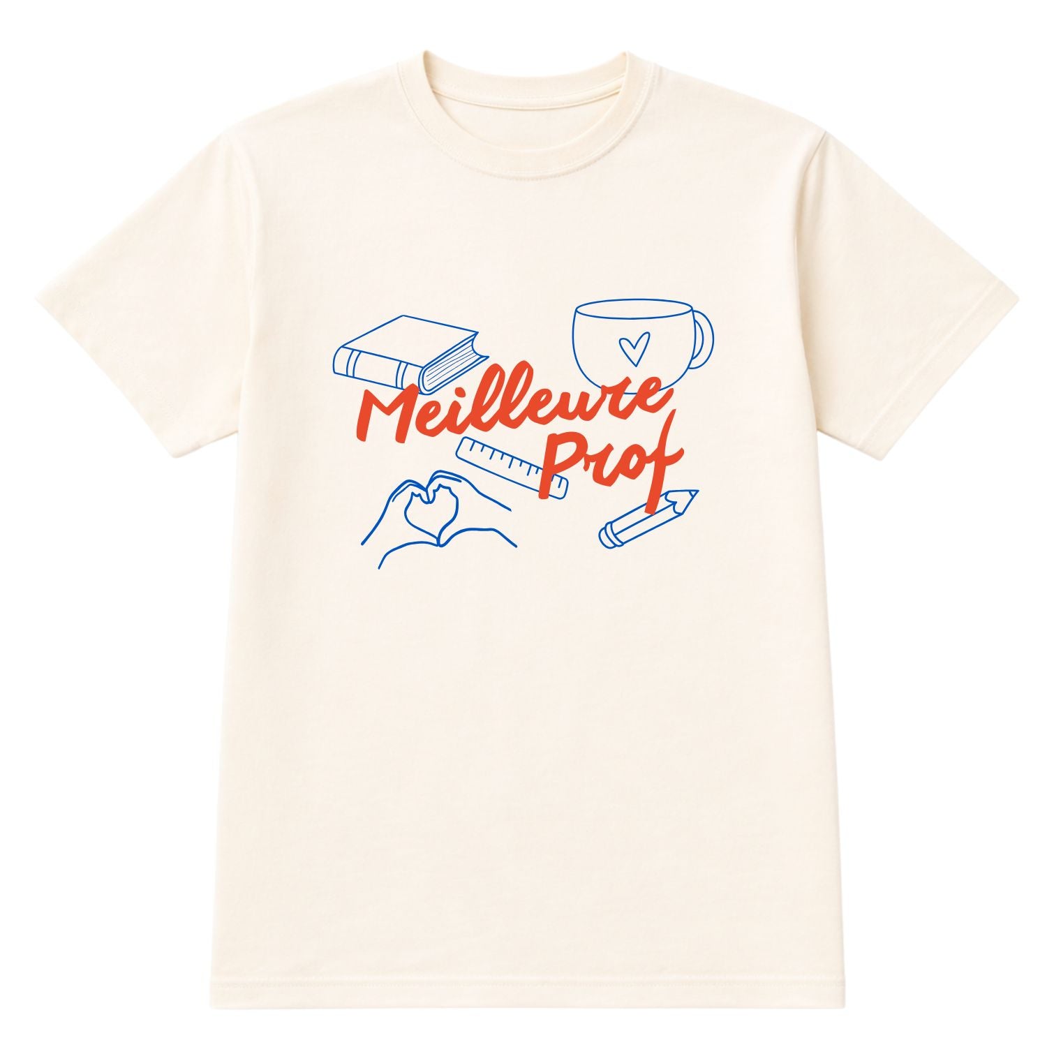 T-shirt pour femmes-Meilleure prof