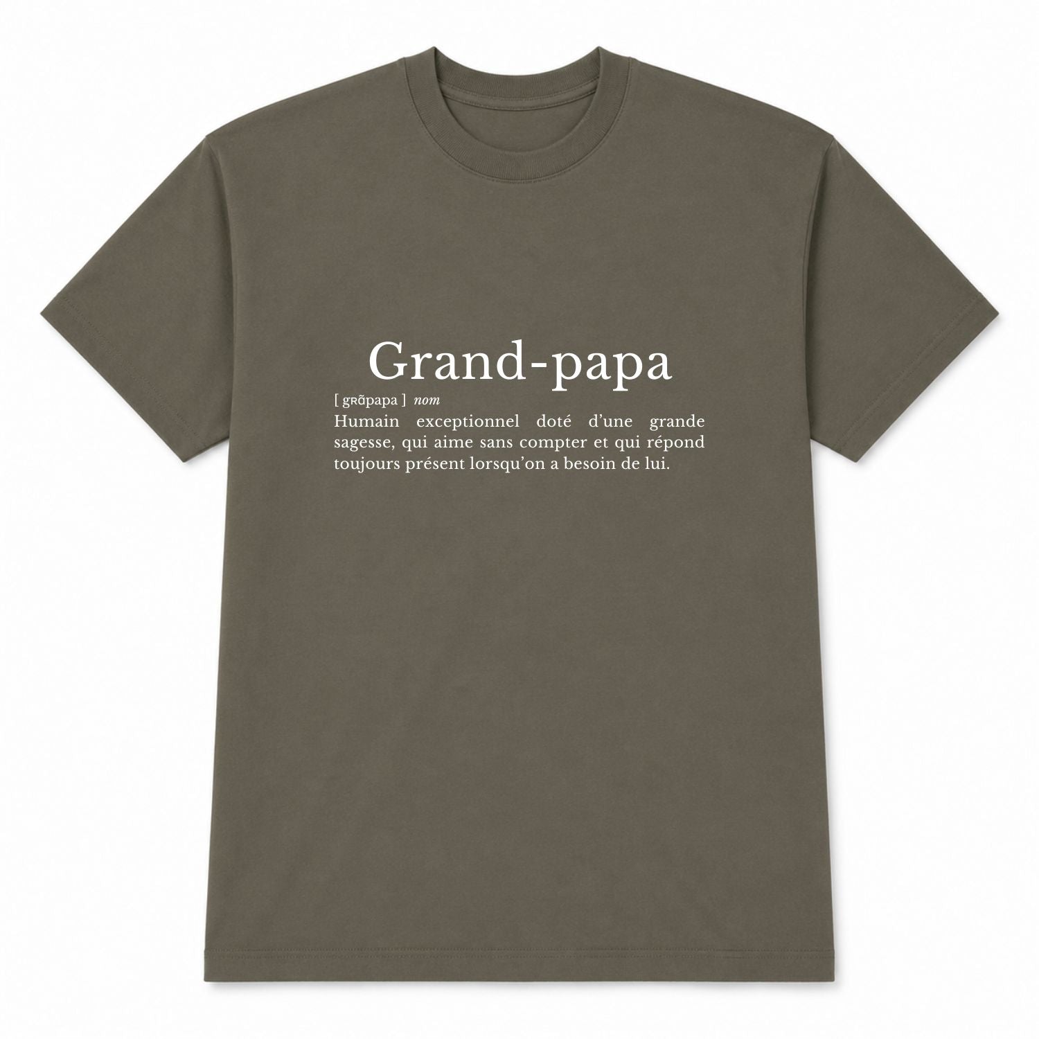 T-shirt pour hommes-Définition Grand-papa