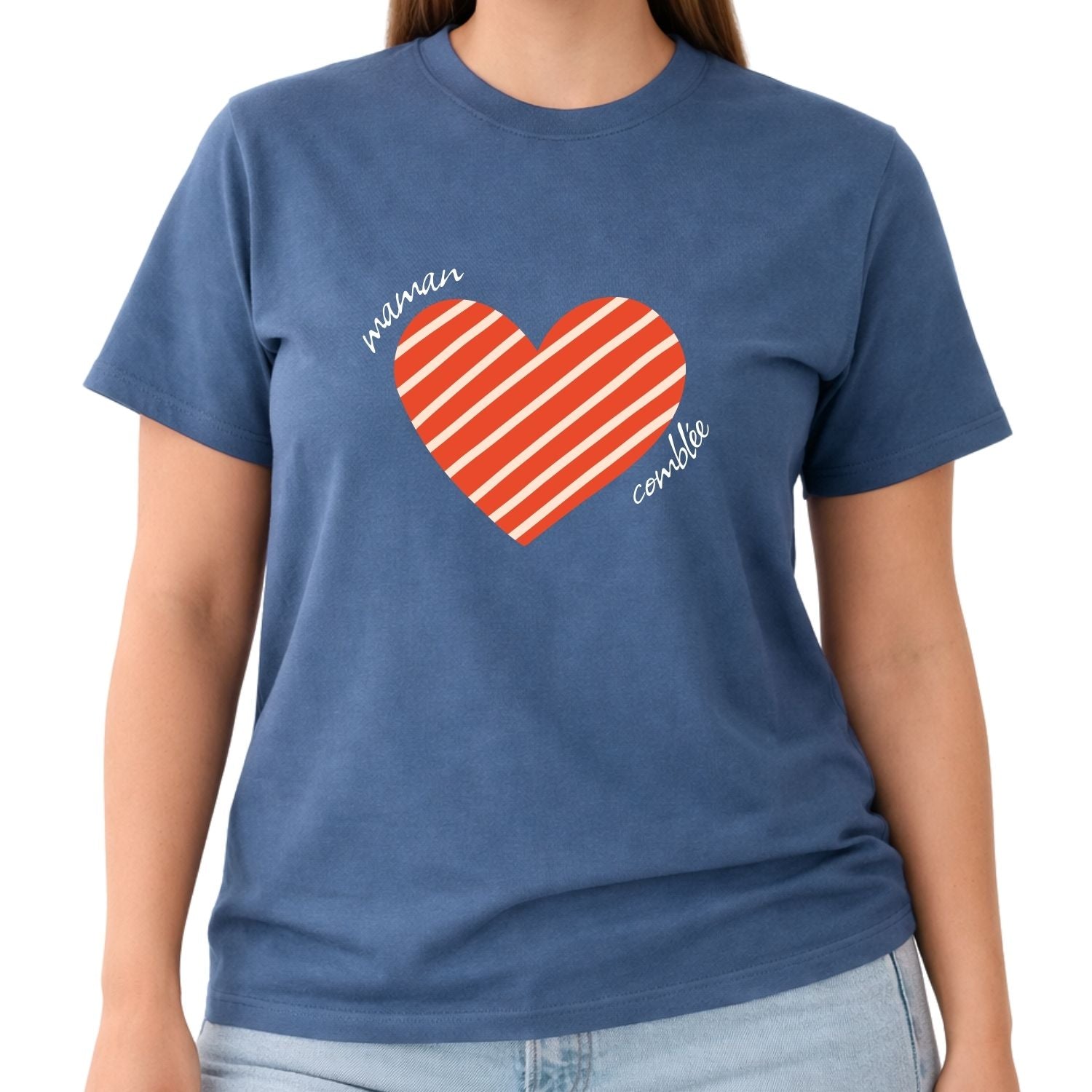 T-shirt pour femmes-Maman comblée