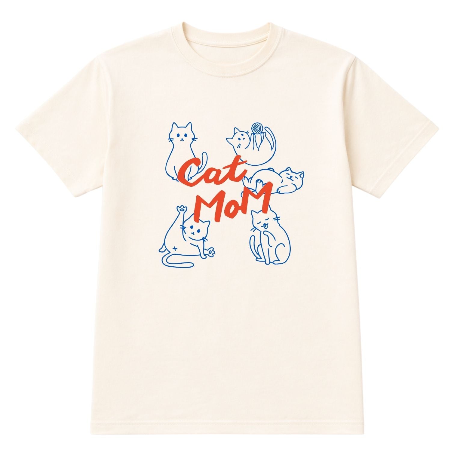 T-shirt pour femmes-Cat mom