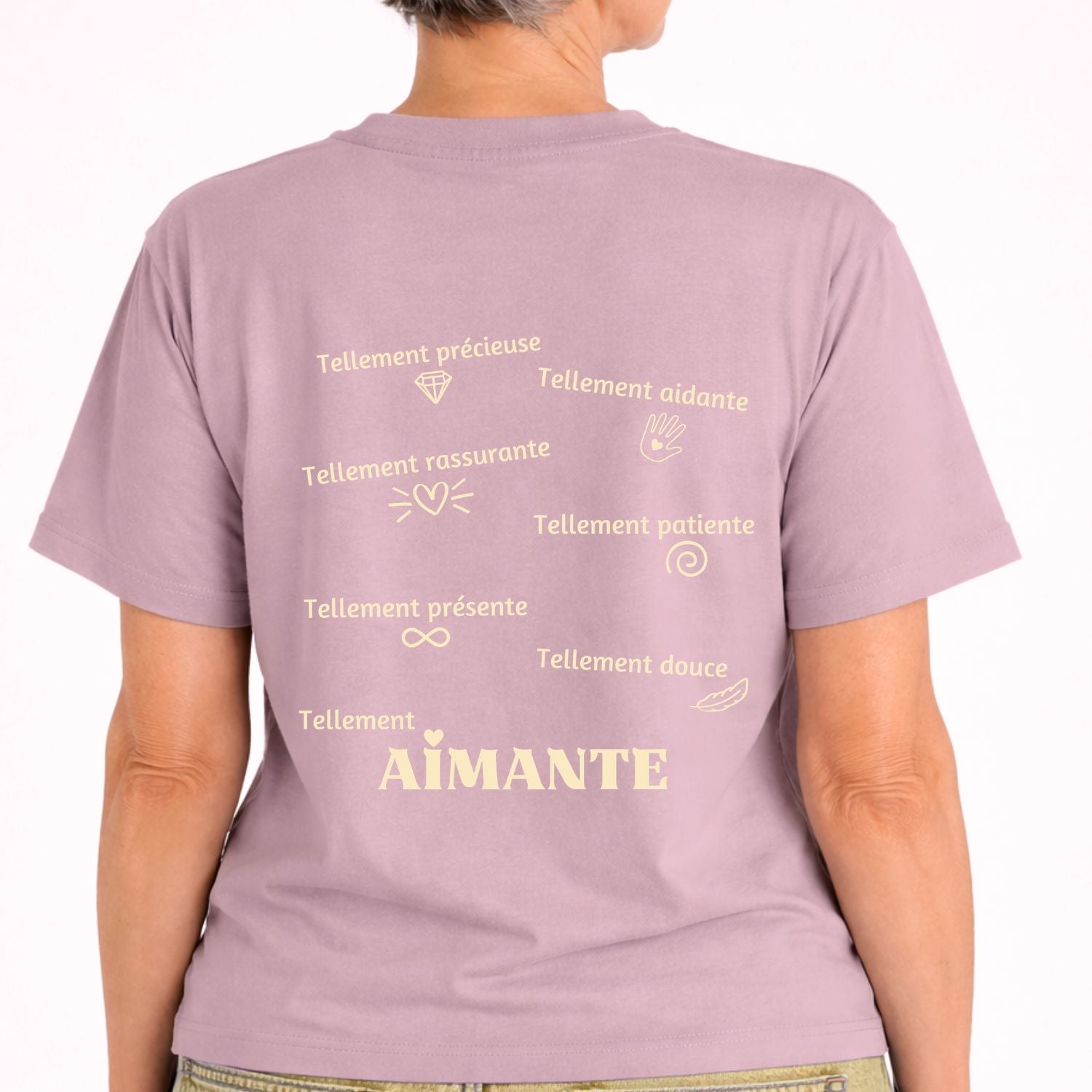 T-shirt pour femmes-Je suis aimante
