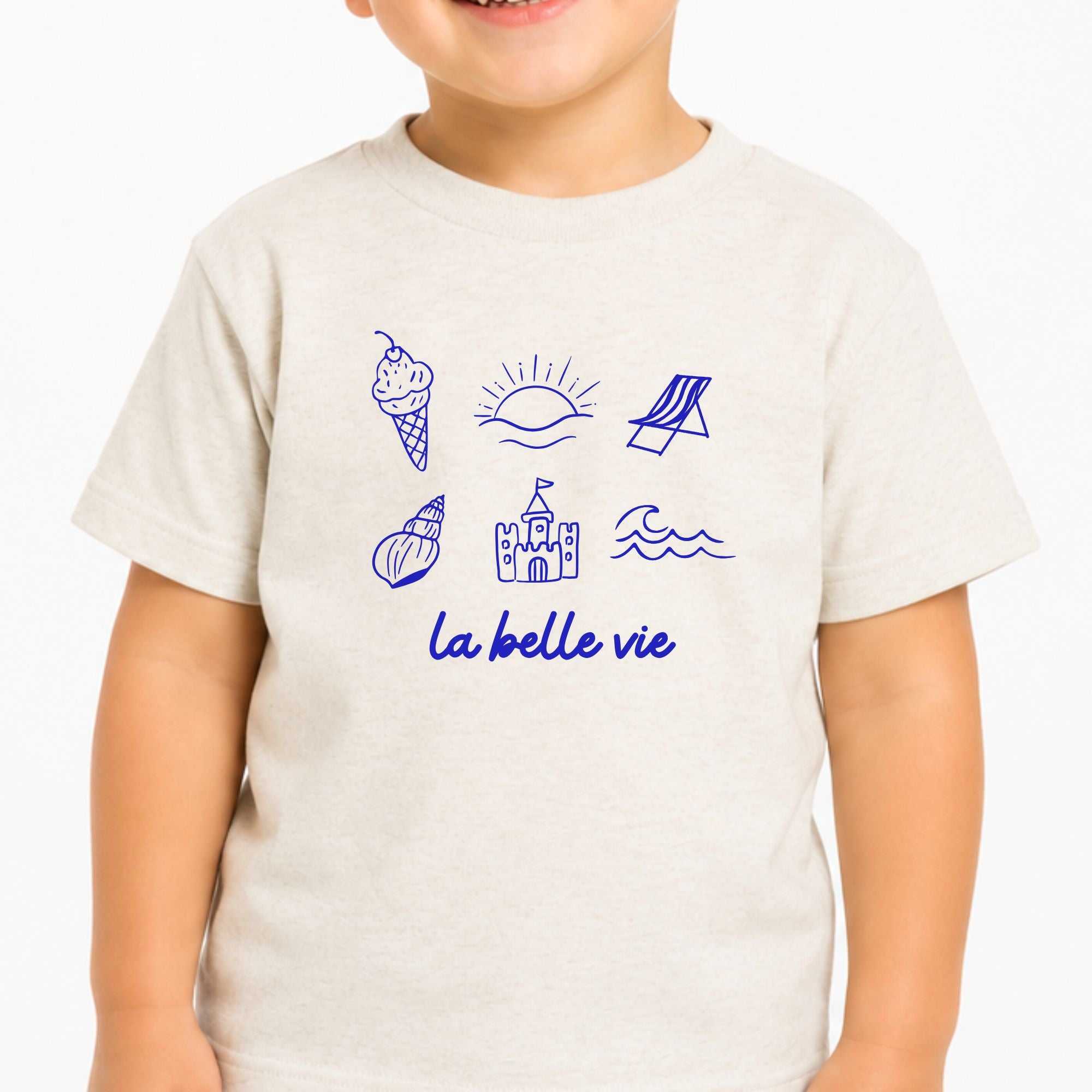 T-shirt bébés et enfants- La vie est belle