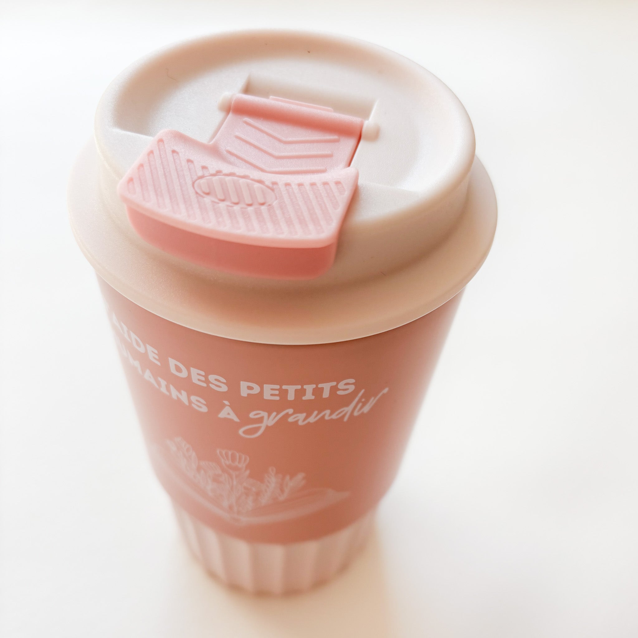 Coffee cup - Petits humains - Coral