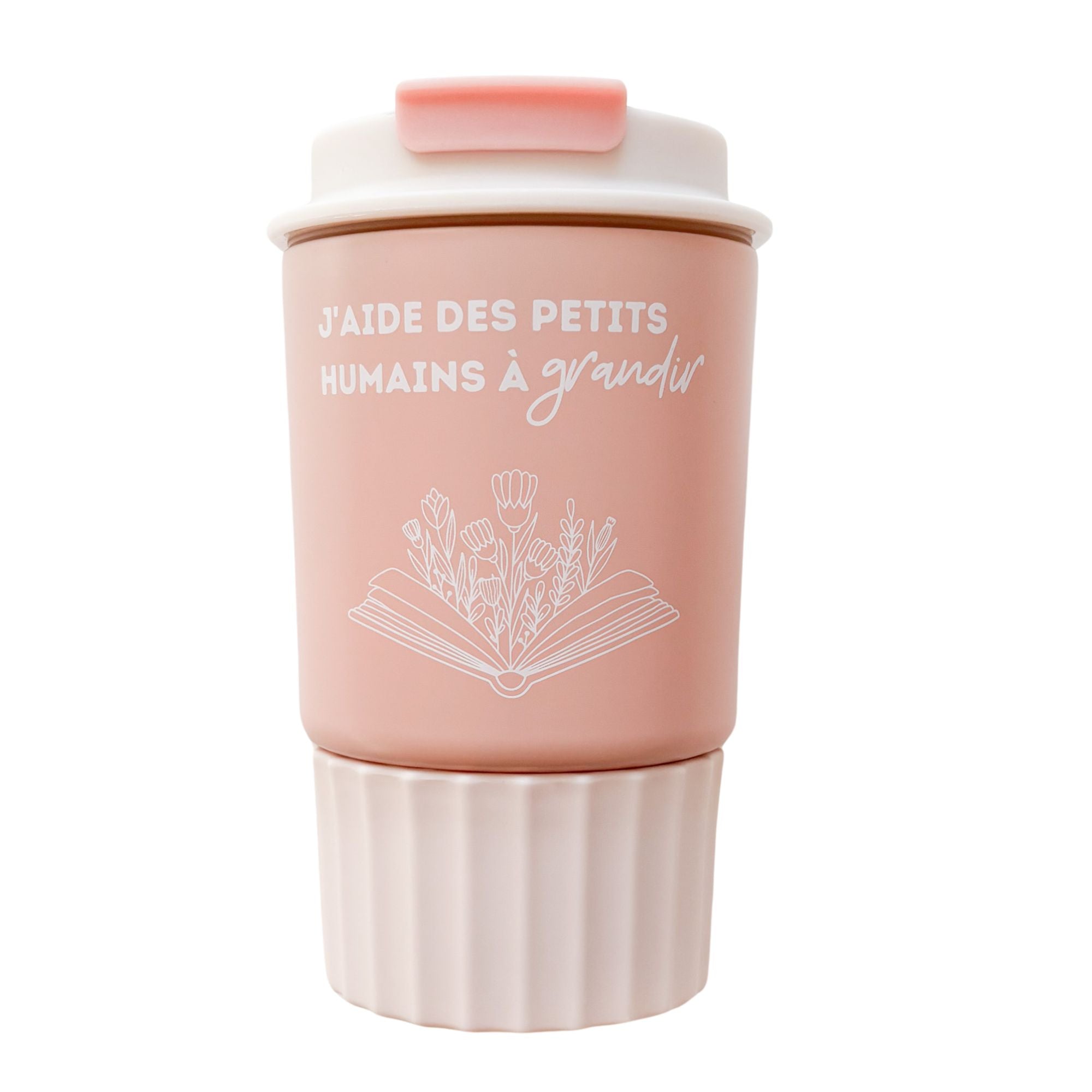 Coffee cup - Petits humains - Coral