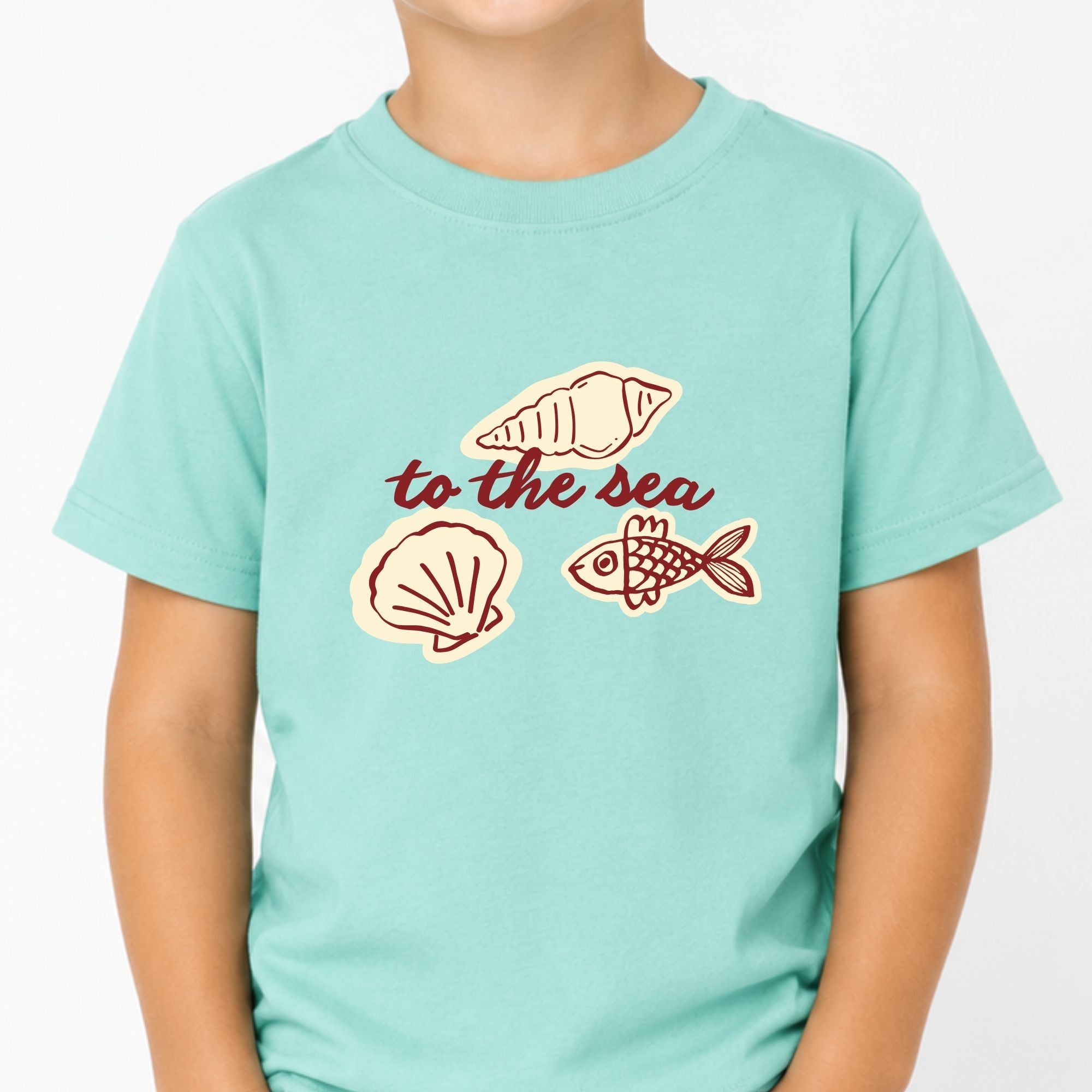 T-shirt bébés et enfants- To the sea