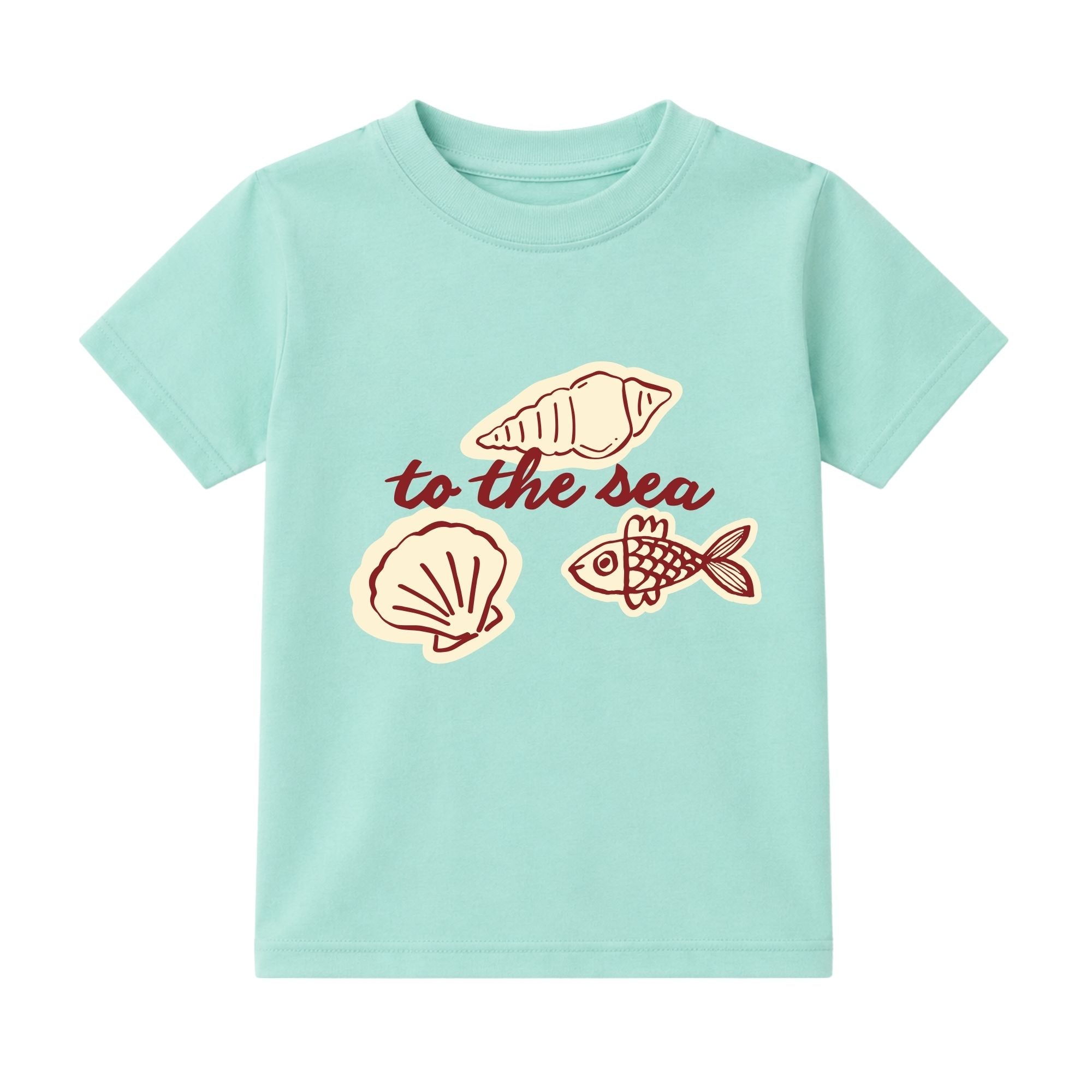 T-shirt bébés et enfants- To the sea