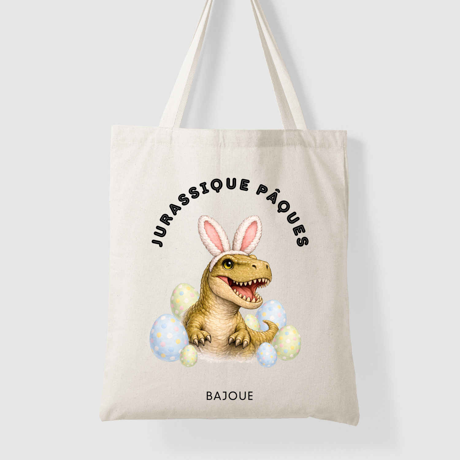 Tote bag- Jurassique Pâques