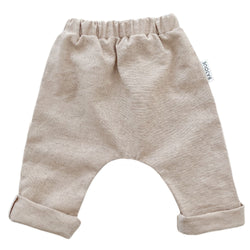 Trousers for babies and children-Linen