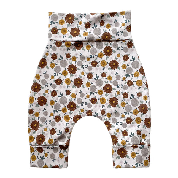 "Grow With Me" pants for babies and children - Camellia