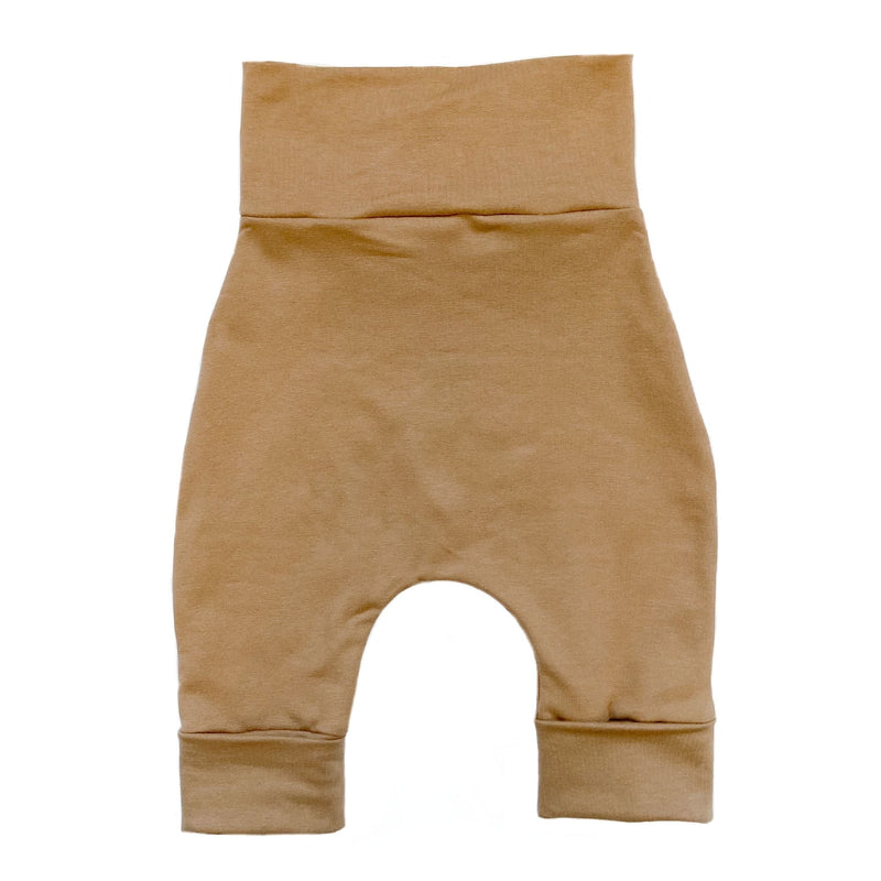 "Grow with me" pants for babies and children-Espresso
