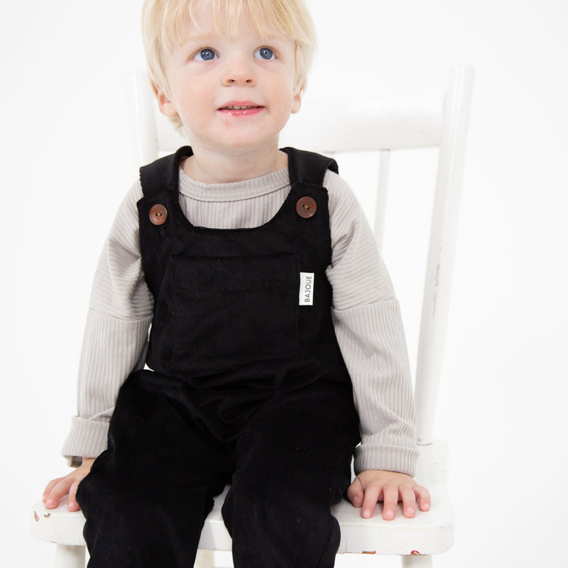 Romper for babies and children-Black