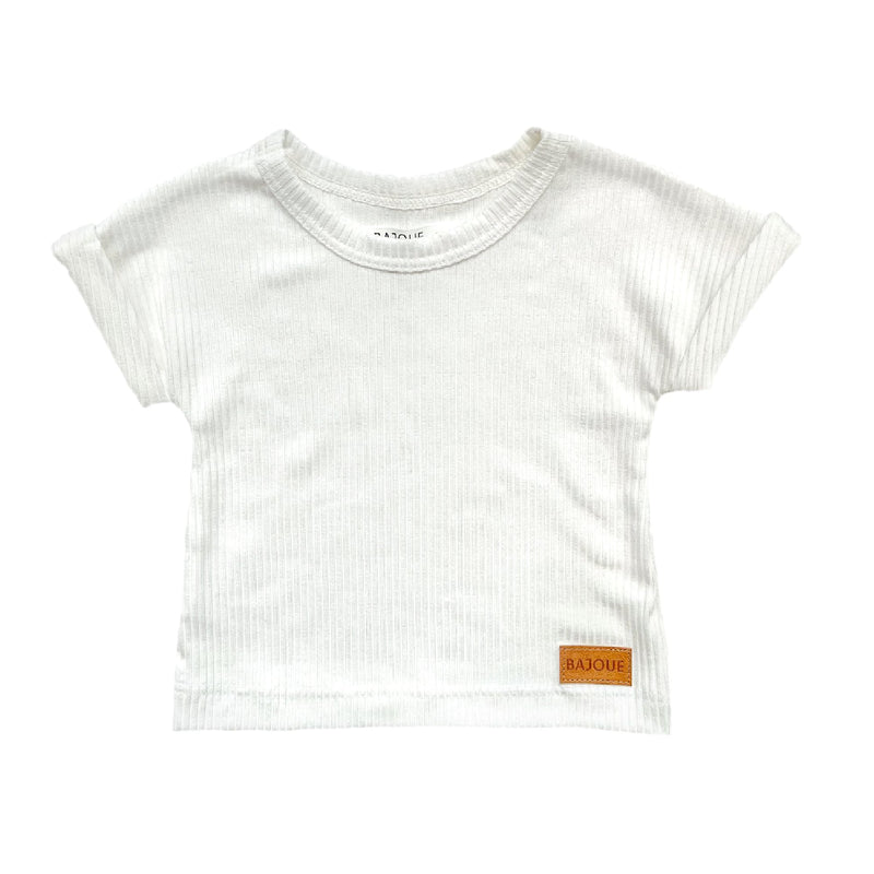 Unisex bamboo t-shirt-Cream